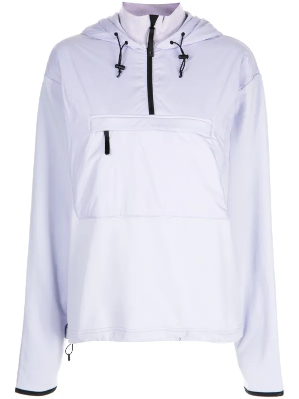 Aztech Mountain Hut Fleece Hoodie in Purple