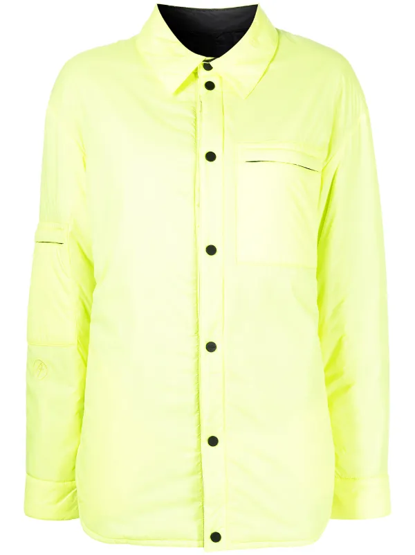 Aztech Mountain Pillow Padded Shirt Jacket in Green