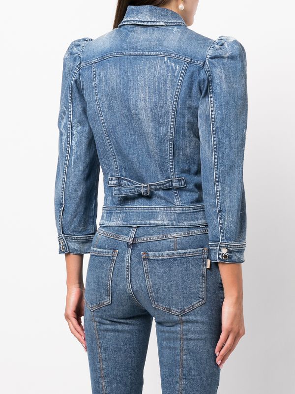 levi's puff sleeve jacket