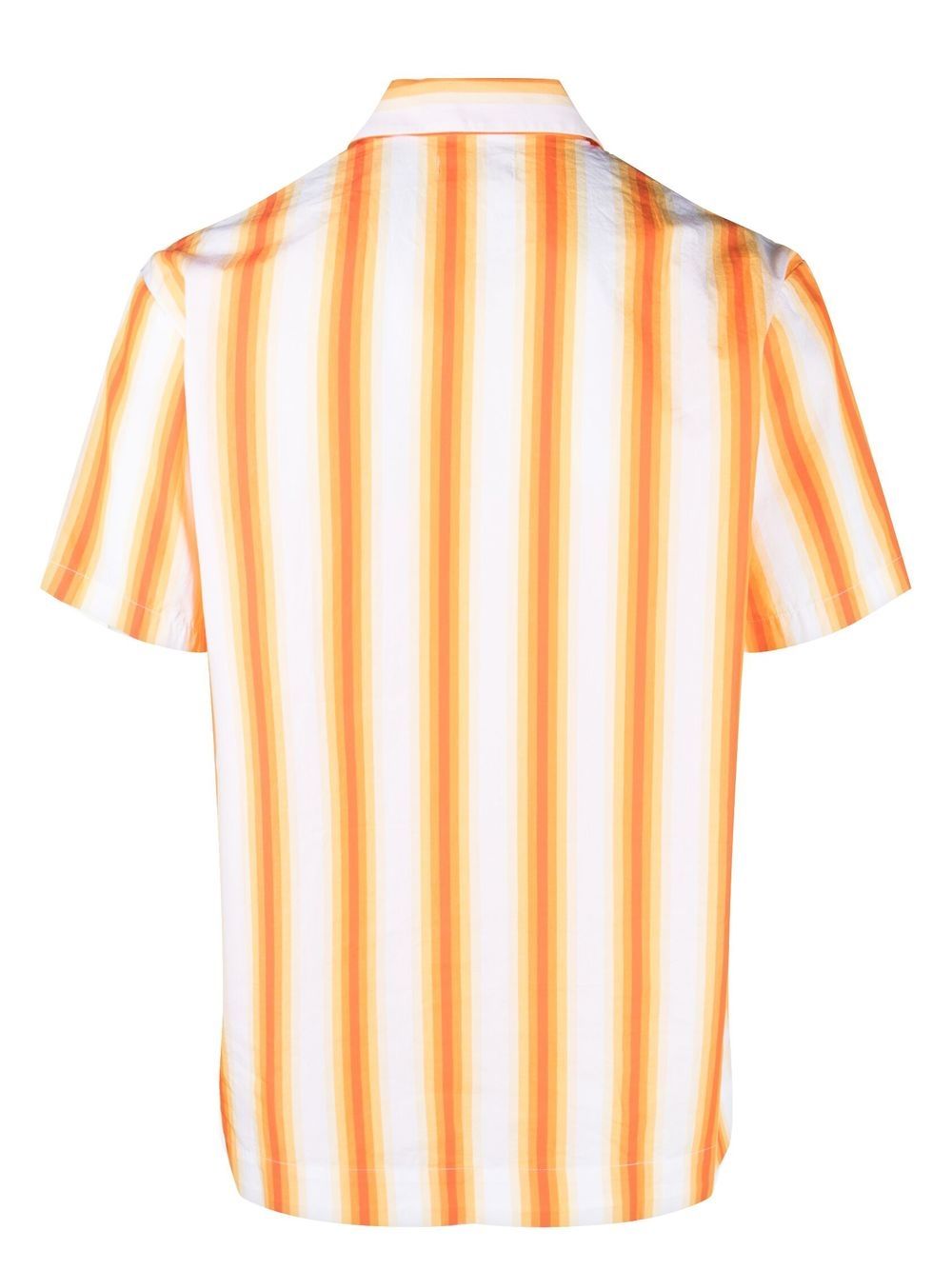 TEKLA Gestreept pyjamashirt - Oranje