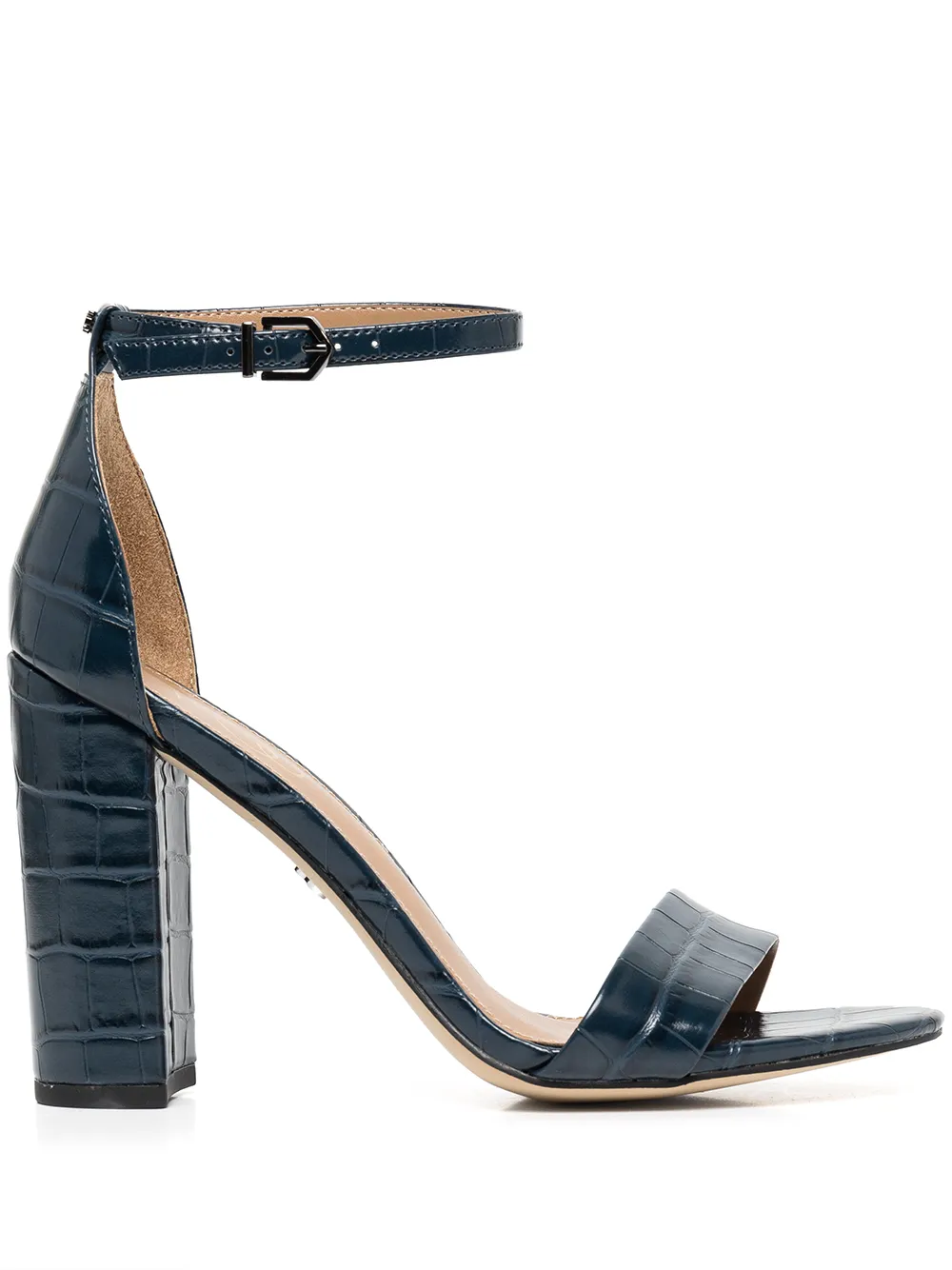 

Sam Edelman Yaro 100mm block-heel sandal - Blue