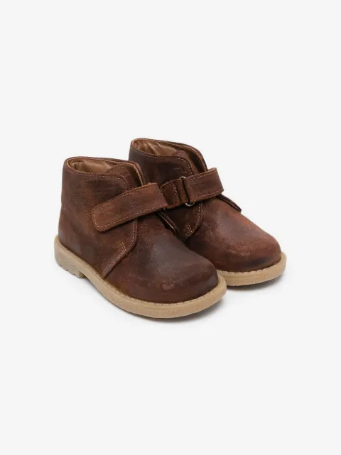 Pèpè touch-strap boots