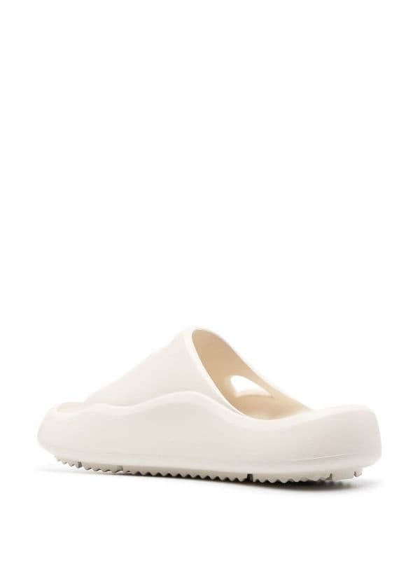 Off-White | Men Meteor Rubber Slide Sandals White 40