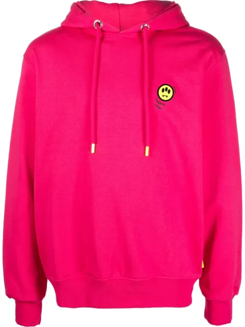 BARROW logo-print cotton hoodie