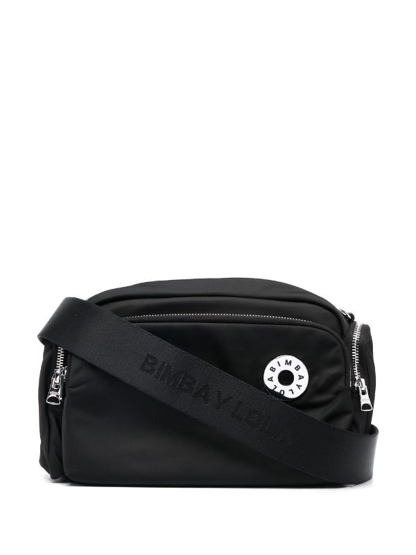 Bimba y Lola Logo Plaque Crossbody Bag - Farfetch