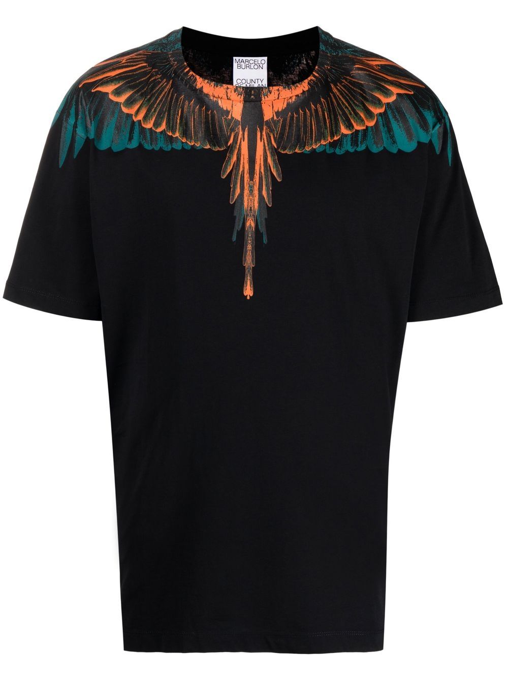 MARCELO BURLON COUNTY OF MILAN ICON WINGS PRINT T-SHIRT