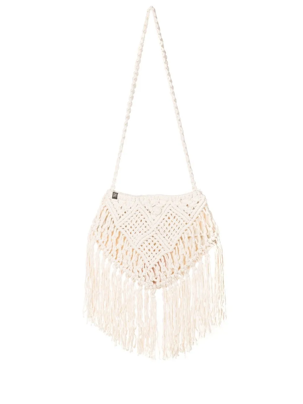 

Nannacay Pietra tassel shoulder bag - Neutrals