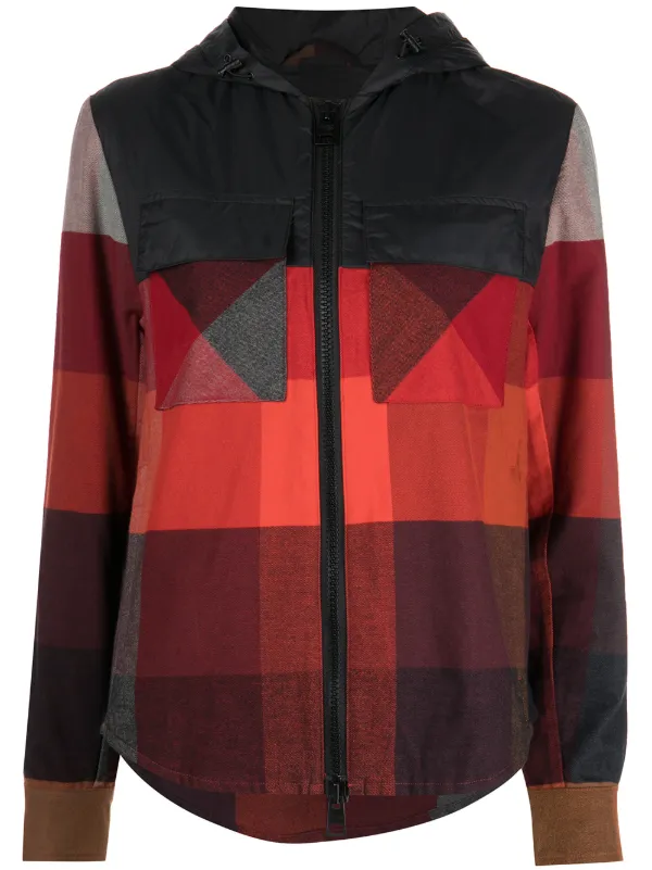 Aztech Mountain Loge Peak Ski Hoodie in Orange
