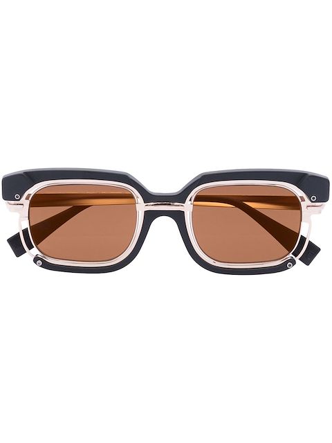 Kuboraum H91 rectangle-frame sunglasses