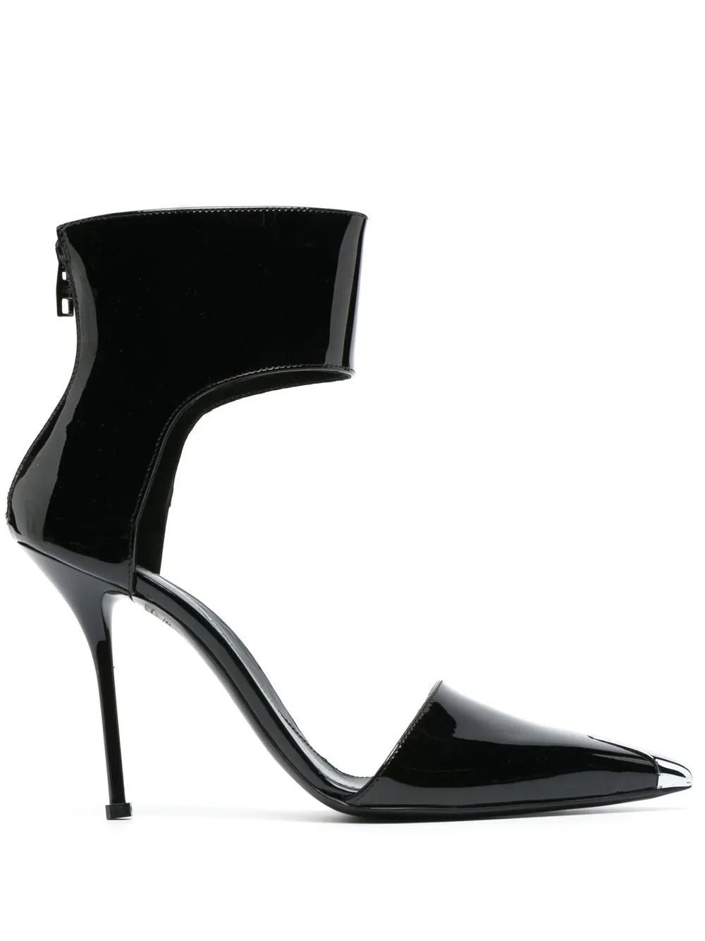 

Alexander McQueen Punk 105mm pointed-toe pumps - Black
