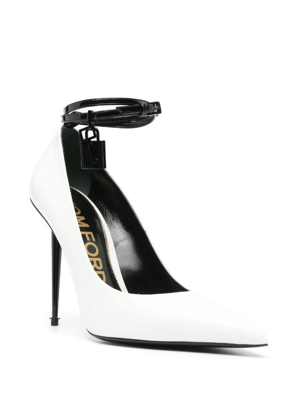 tom ford white pumps