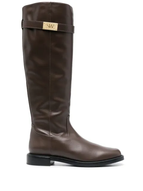 Stuart Weitzman leather knee-length boots 