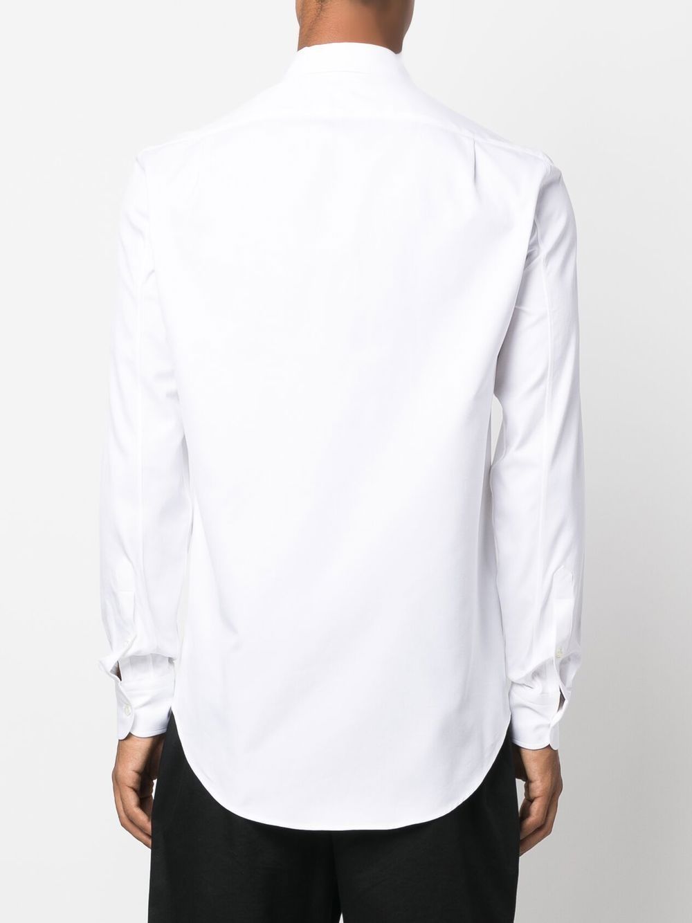 Alexander McQueen logo-print long-sleeve shirt Men