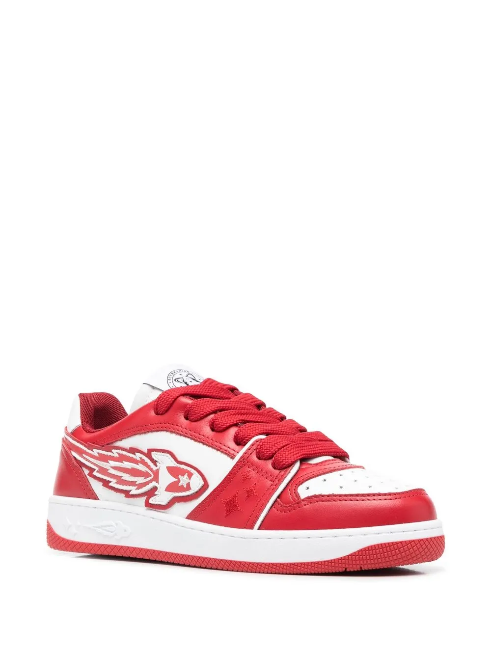 Enterprise Japan Rocket sneakers met vlakken - Rood