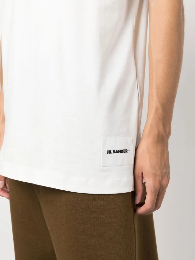 Jil Sander short-sleeve 3-pack T-shirts white | MODES