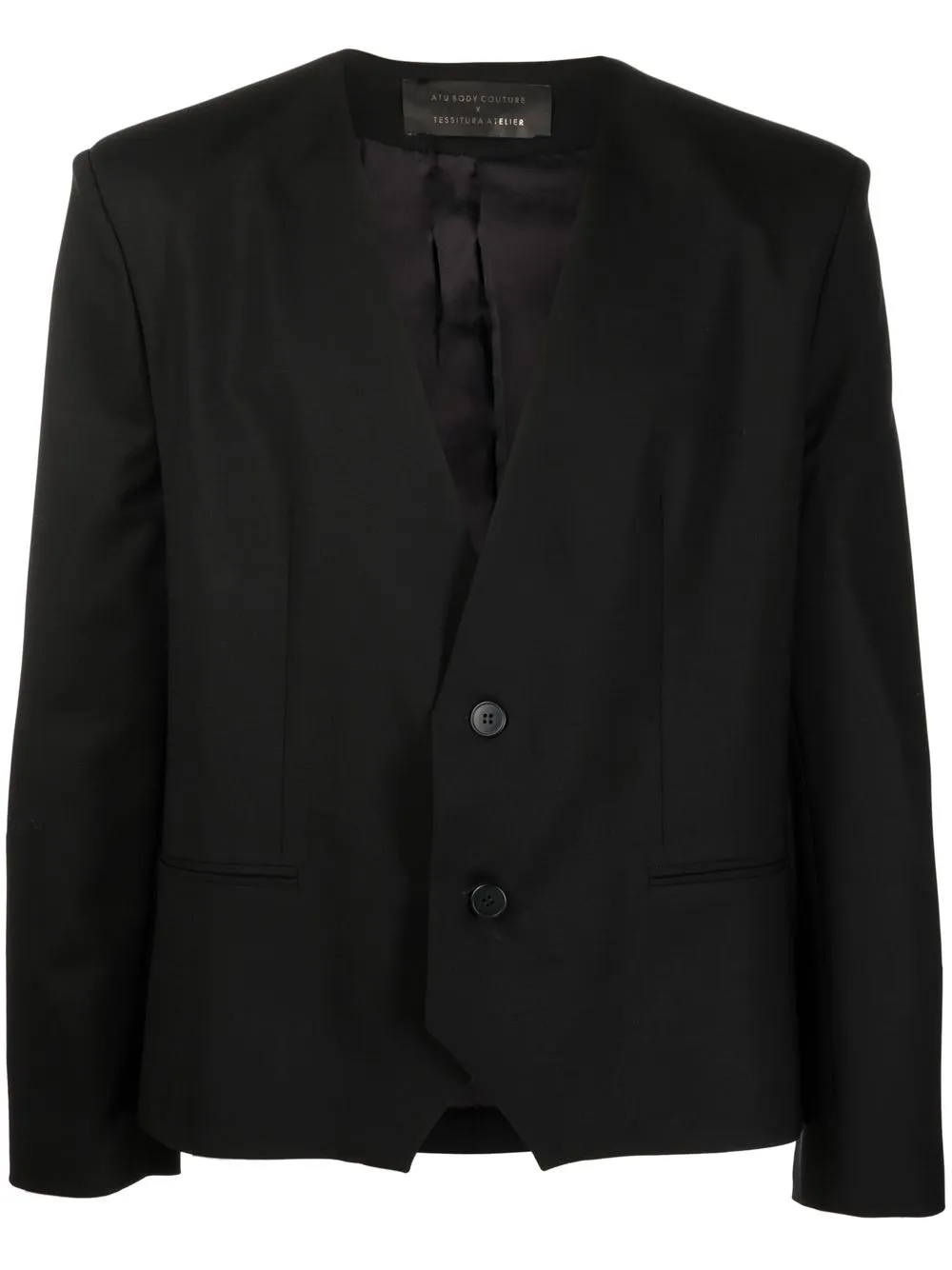 

Atu Body Couture blazer de vestir con botones - Negro