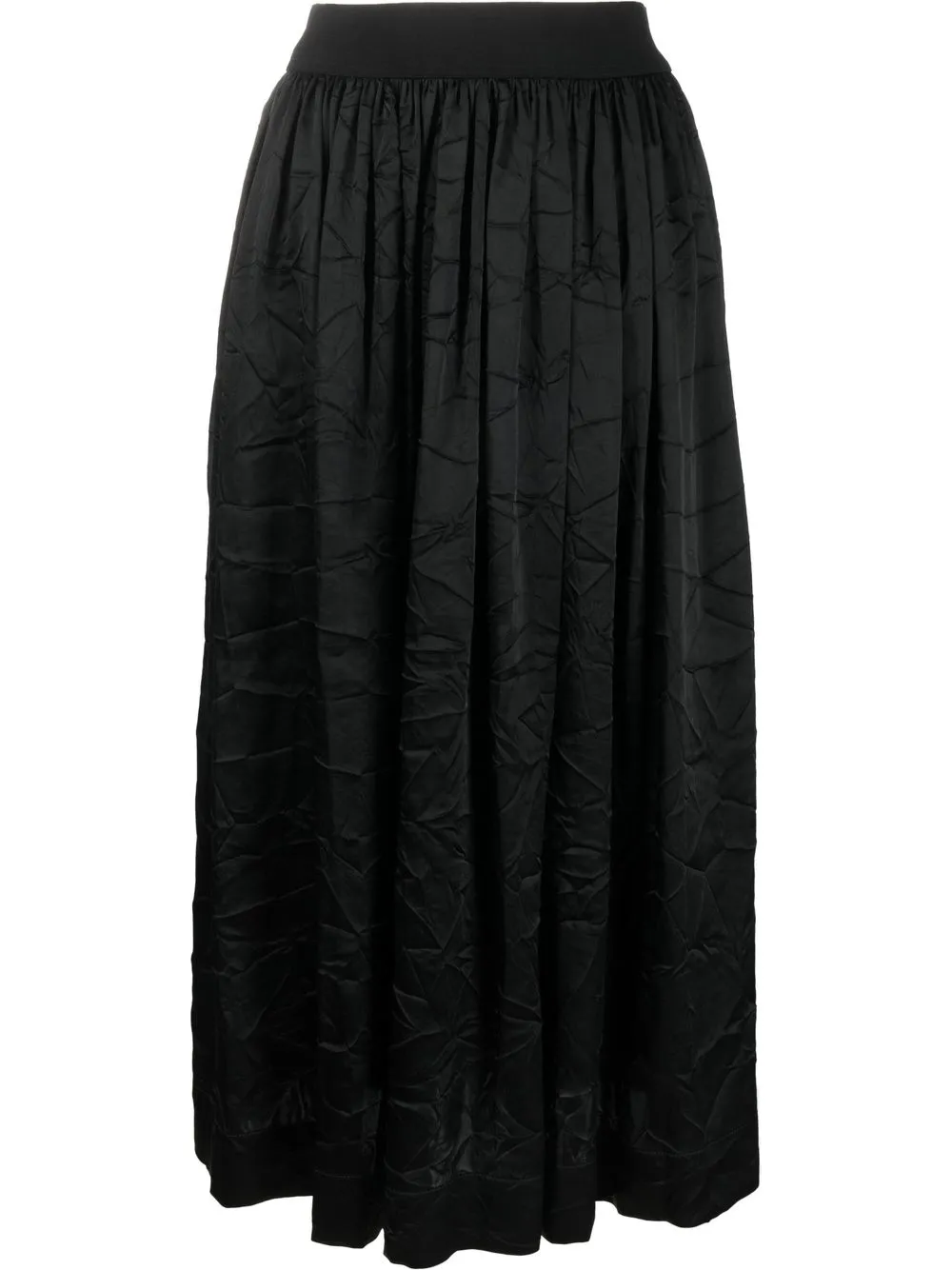 Uma Wang crease-effect Long Skirt - Farfetch