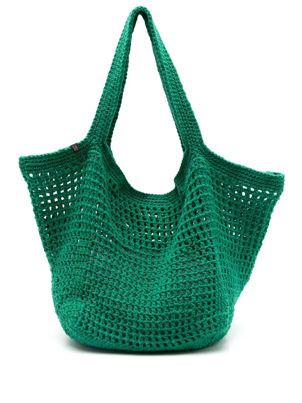 

Nannacay Cleo crochet-knit shoulder bag - Green