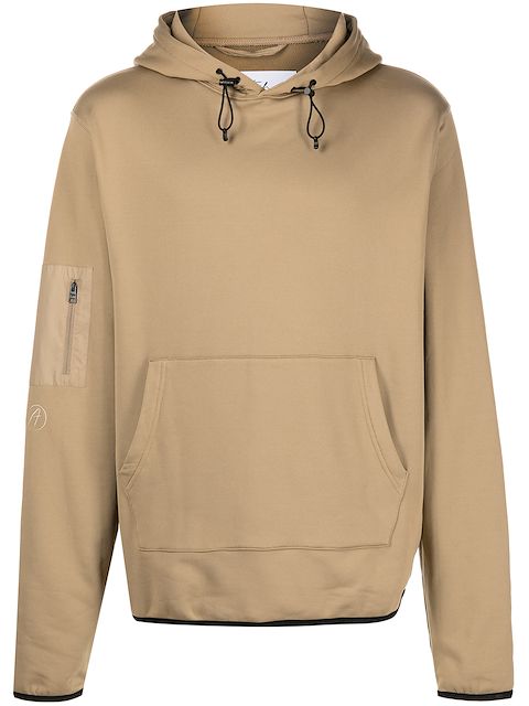 Aztech Mountain fleece drawstring hoodie