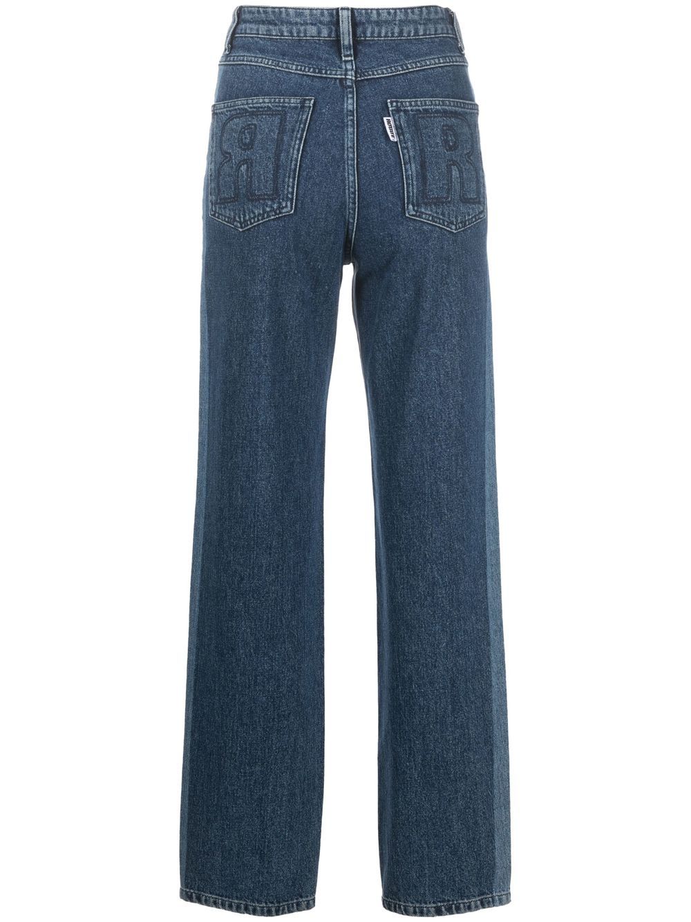 ROTATE Betty straight-leg Jeans - Farfetch