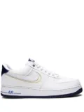 Nike Air Force 1 PRM ""White/White Fossil/Blue Void"" sneakers