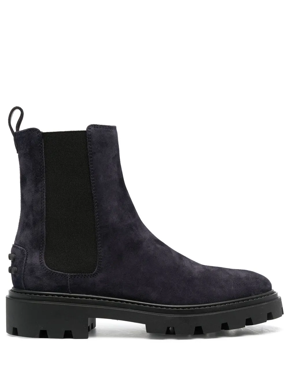 

Tod's botas chelsea a paneles - Azul