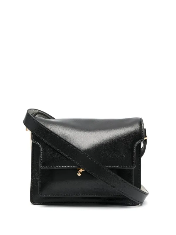 Marni Mini Trunk Leather Crossbody Bag - Farfetch