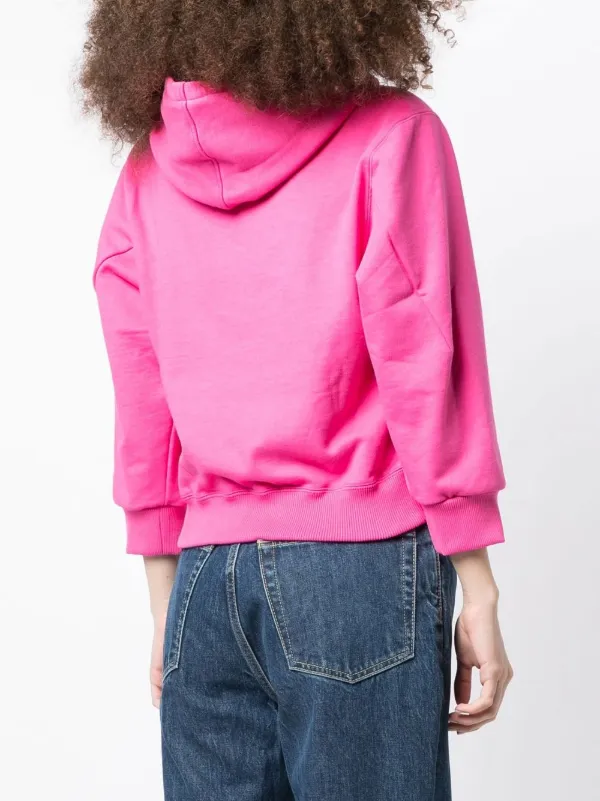 Doublet ラインストーンロゴ パーカー | ピンク | FARFETCH JP Doublet ラインストーンロゴ パーカー | ピンク | FARFETCH JP