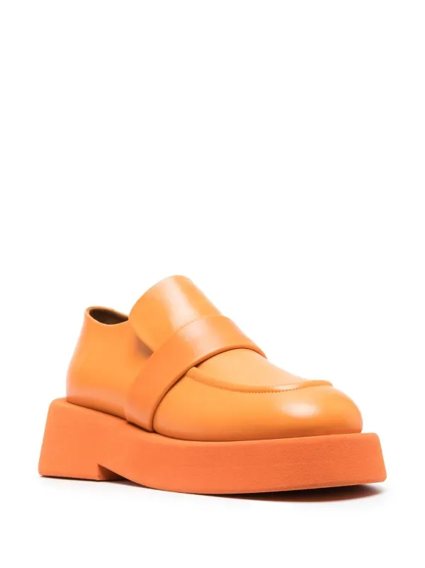 Marsèll スクエアトゥ レザーローファー - Farfetch