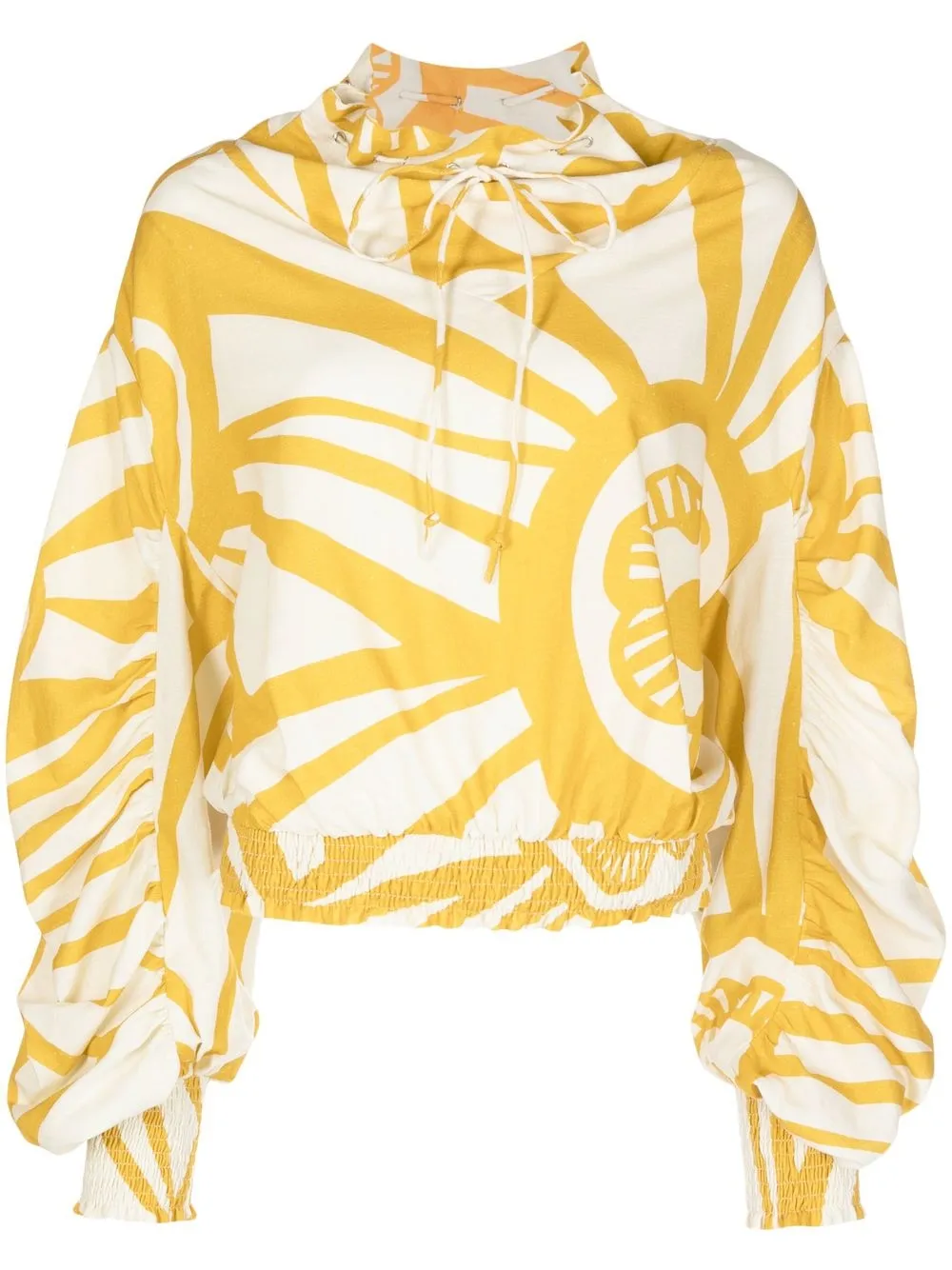 

Bambah blusa con estampado abstracto - Amarillo