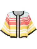 Bambah Cairo striped bolero jacket - Multicolour