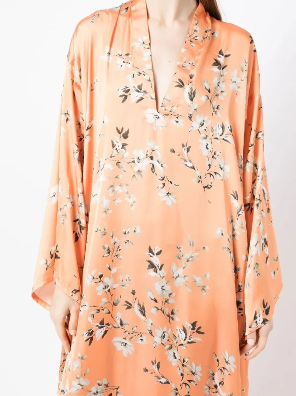 bambah orange dress Orange Fay Isabella Kaftan Bambah