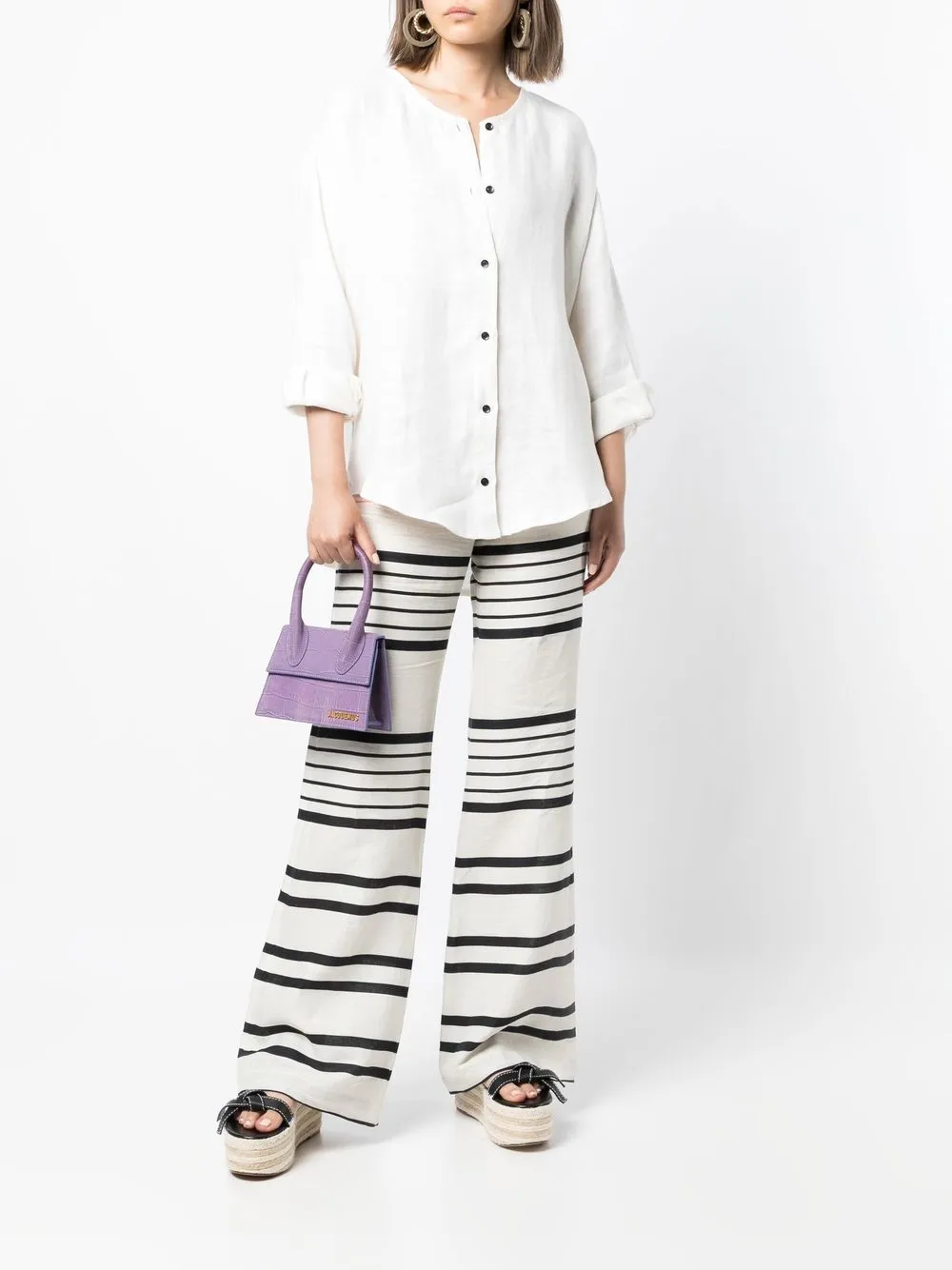 Bambah Blouse met lange mouwen - Wit