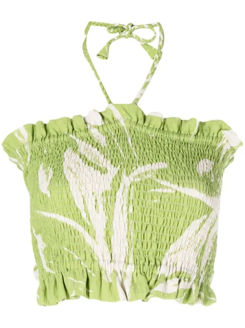 Bambah Linden Cropped-Top