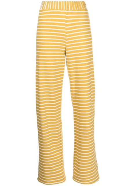 Bambah pantalones rectos con rayas estampadas