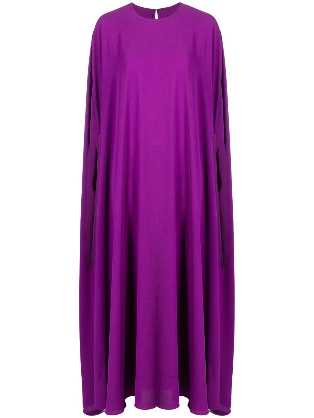 

Bambah draped kaftan long dress - Purple