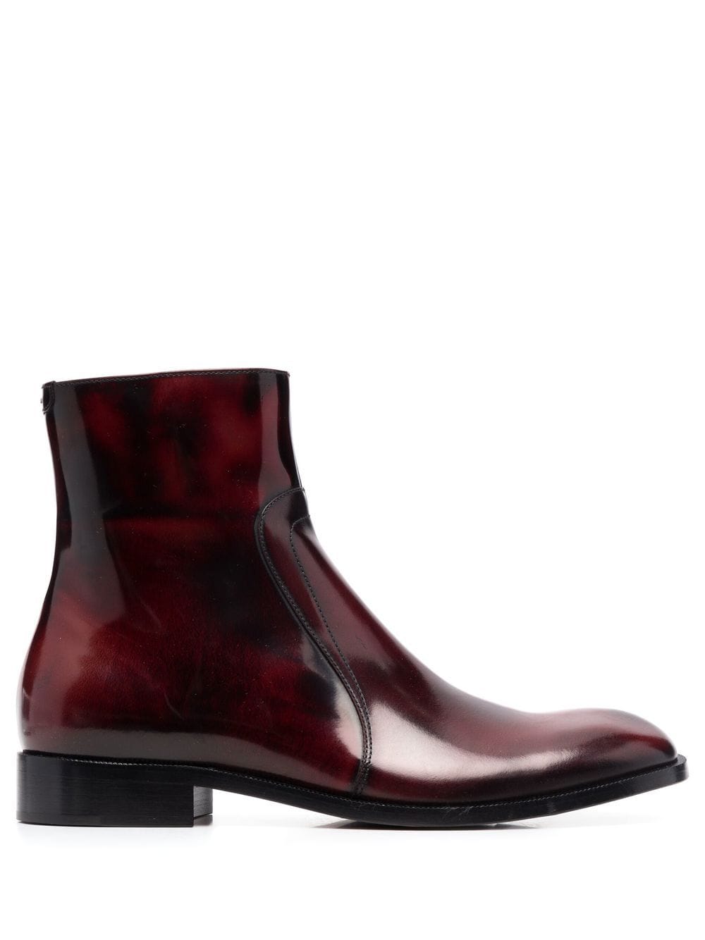 Image 1 of Maison Margiela waxed leather ankle boots