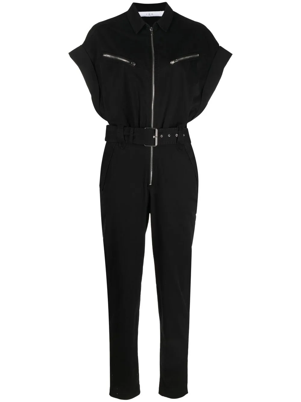 

IRO jumpsuit estilo worker - Negro