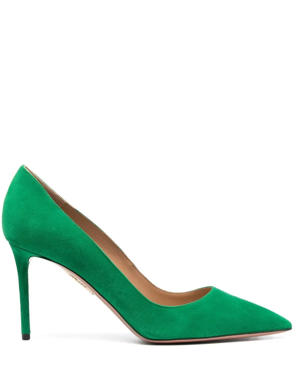 

Aquazzura zapatillas tacón de 80mm - Verde