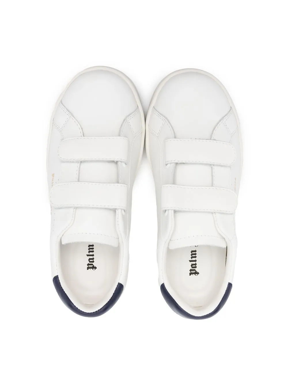 Palm Angels Kids Sneakers Mit Logo Print   Weiß 