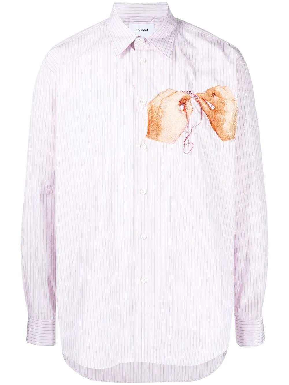 

Doublet camisa con estampado gráfico - Rosado