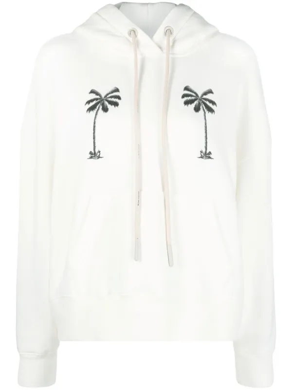 Palm Angels グラフィック パーカー | ホワイト | FARFETCH JP