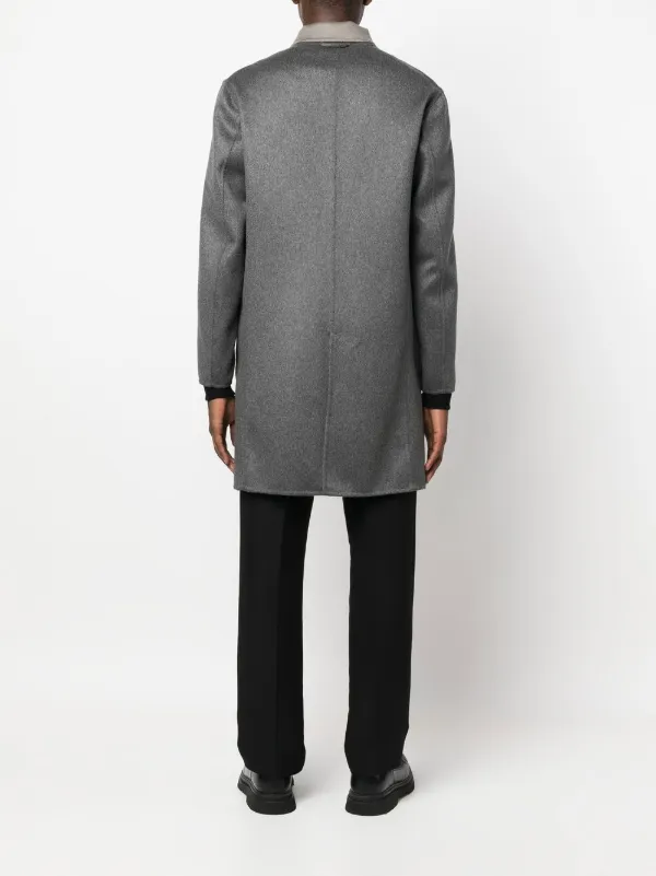 Kired Parana single-breasted Coat | Grey | FARFETCH TW