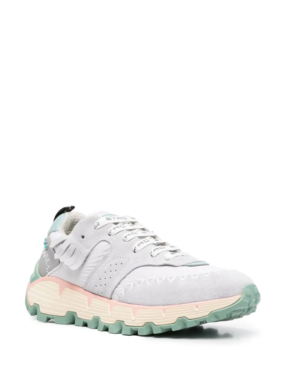 ETRO Earthbeat sneakers met logo - Grijs