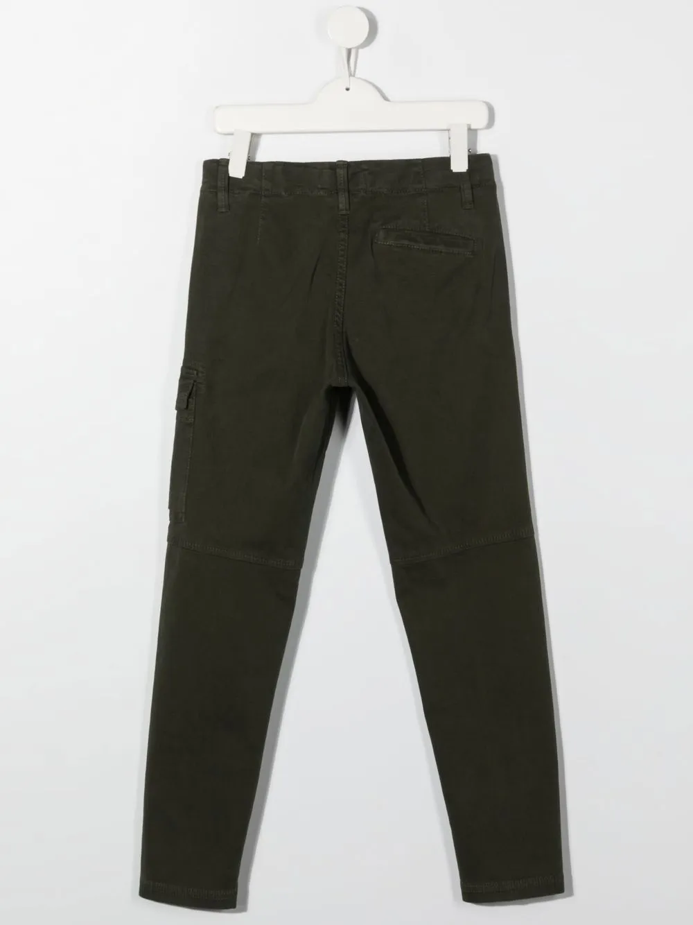 Stone Island Junior Skinny broek - Groen