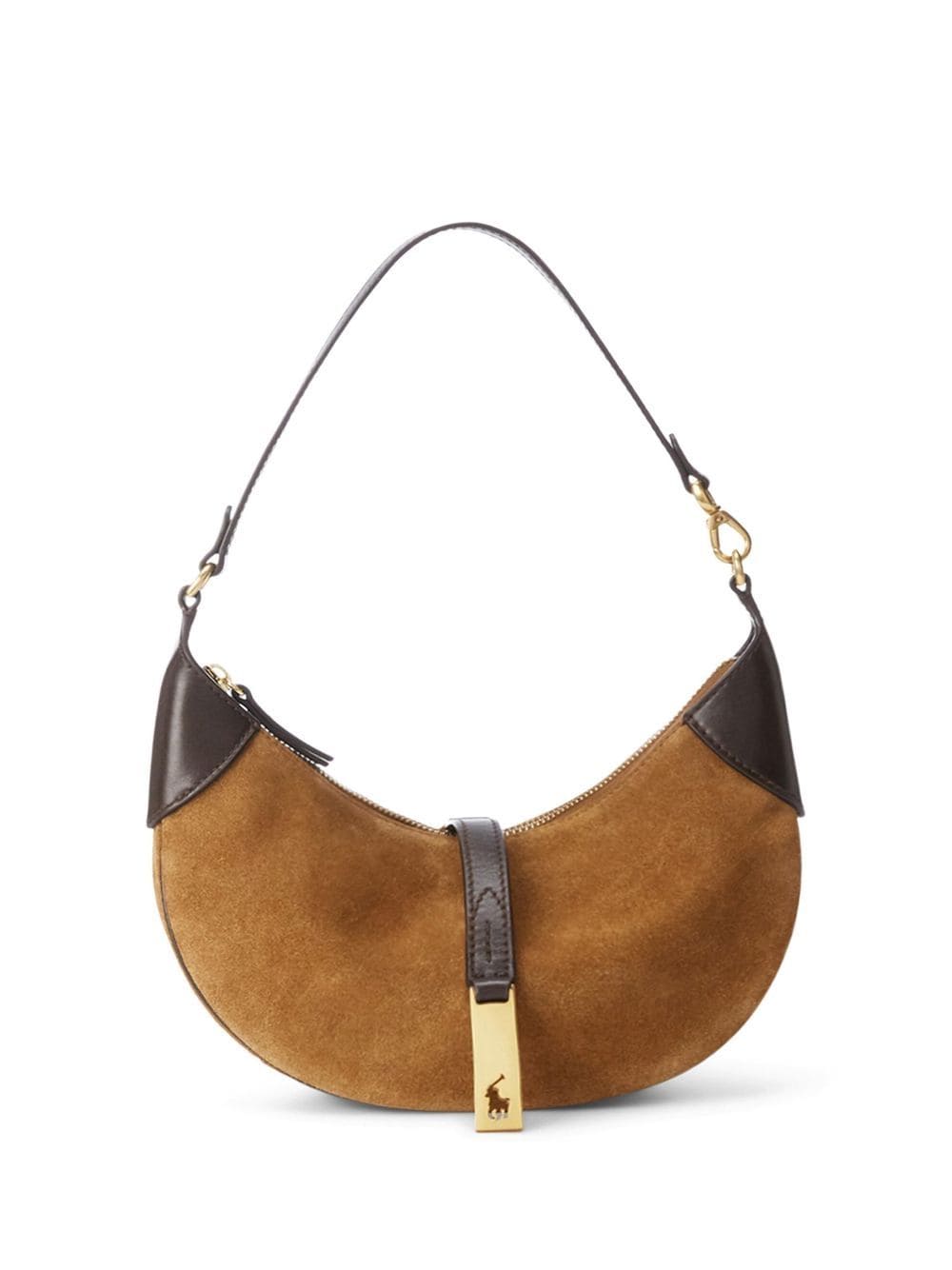 Ralph lauren nubuck leather cheap hobo bag