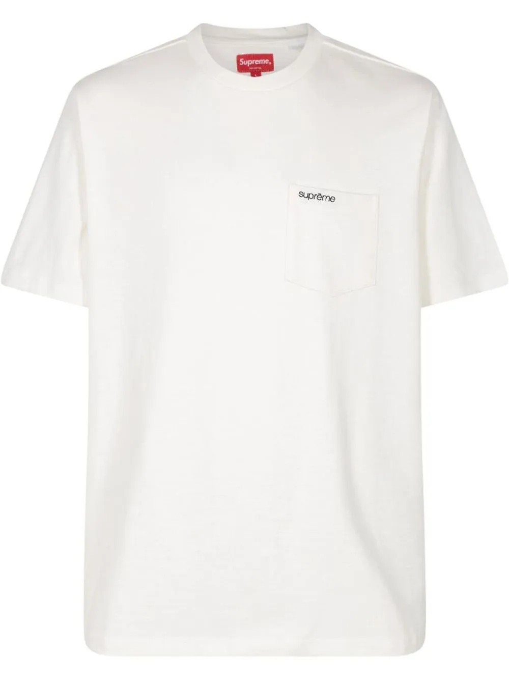 

Supreme playera de manga corta - Blanco