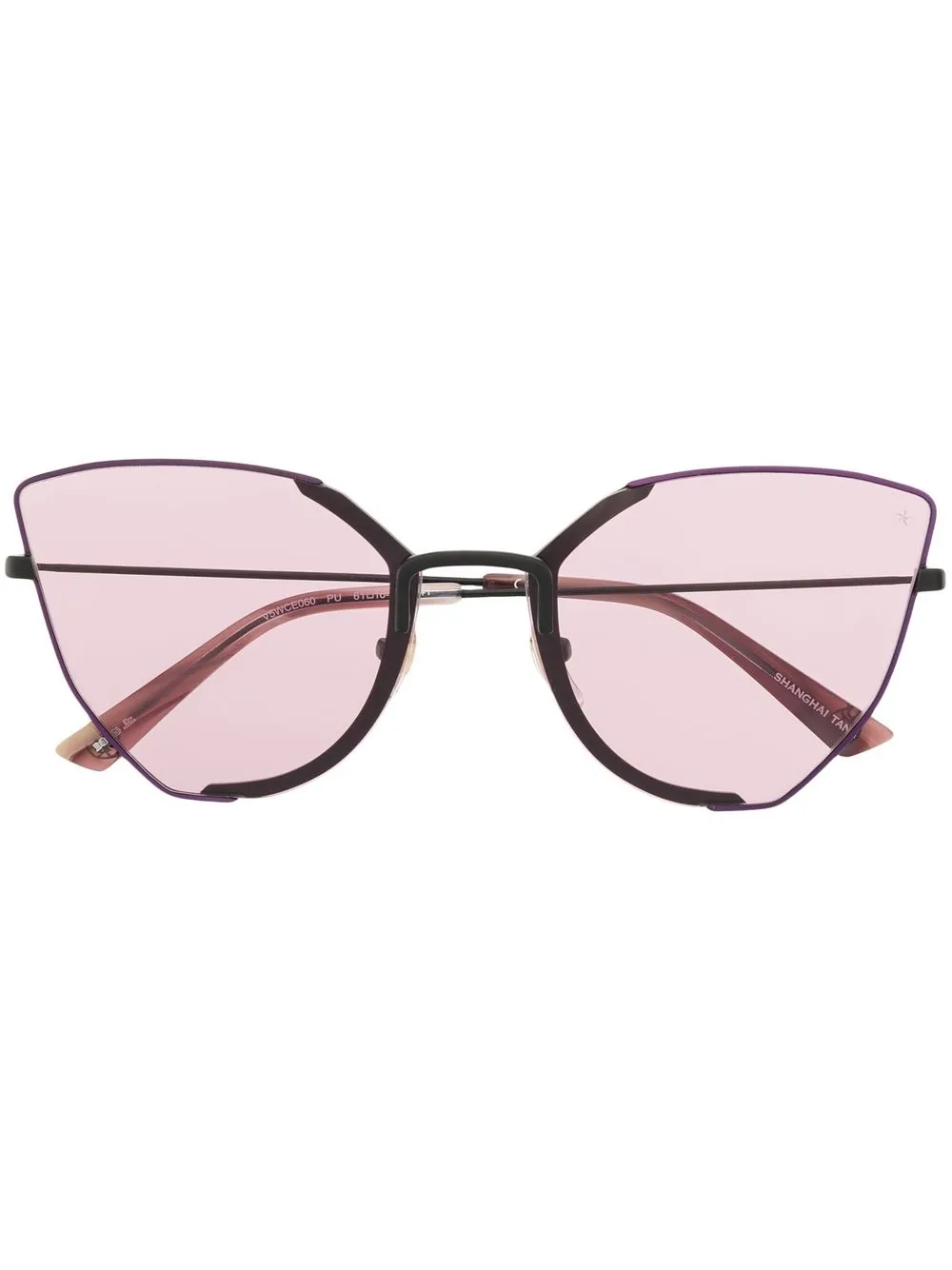 

Shanghai Tang lentes de sol Pollen con armazón mariposa - Morado