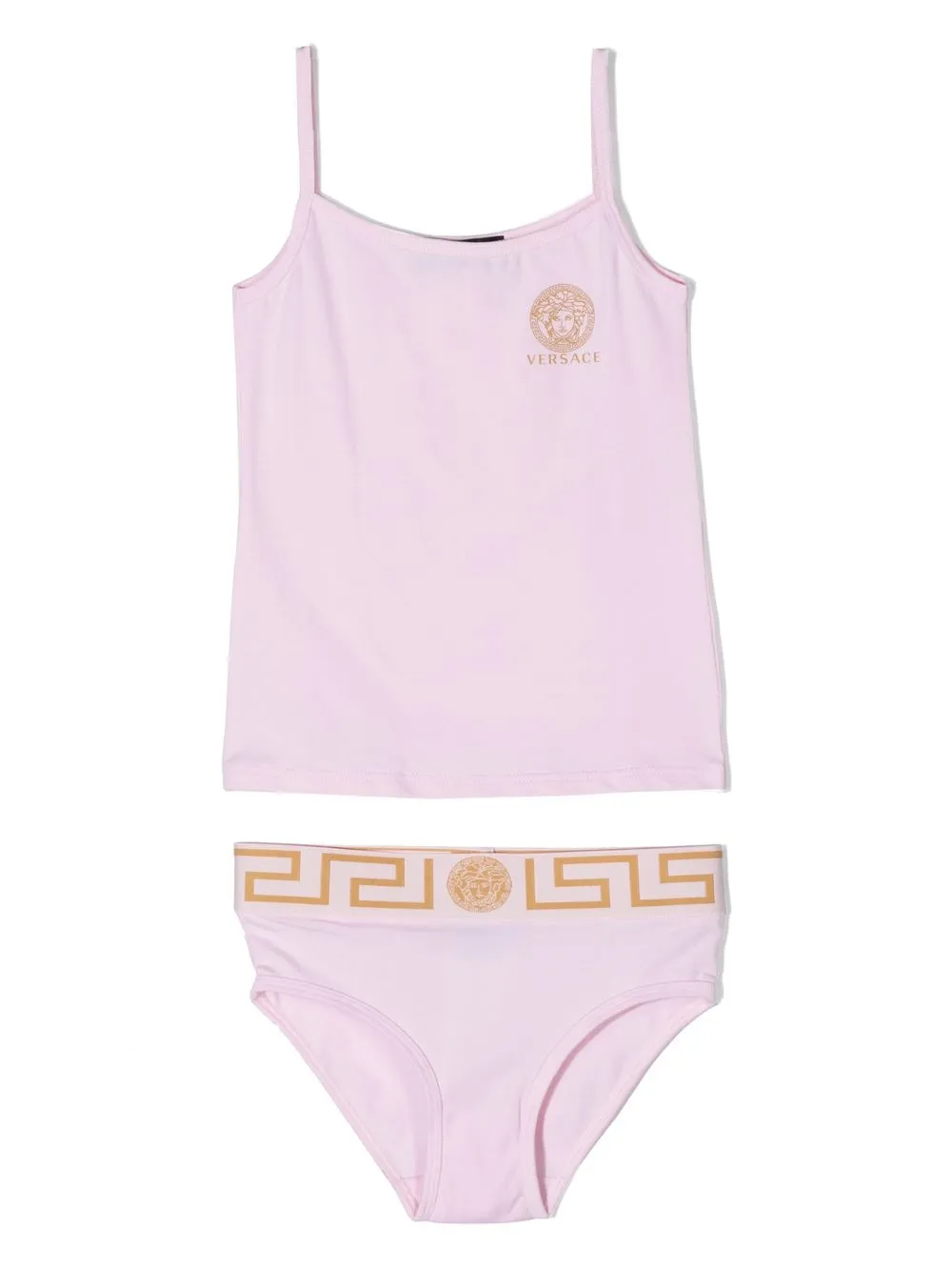 

Versace Kids Medusa Head underwear set - Pink