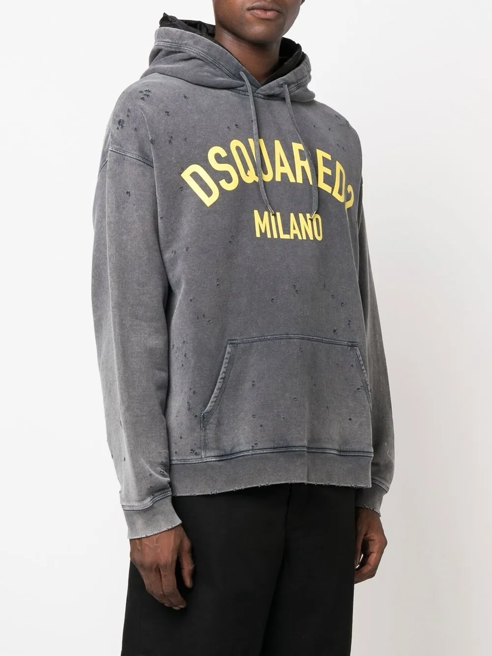 定価9.2万(ディースクエアード)DSQUARED2プルオーバーパーカーXL白 - ブランド別